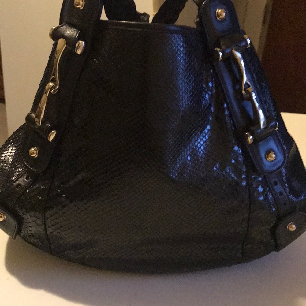 Gucci Pelham Python Snake Skin Medium Shoulder Bag - Picture 4 of 8